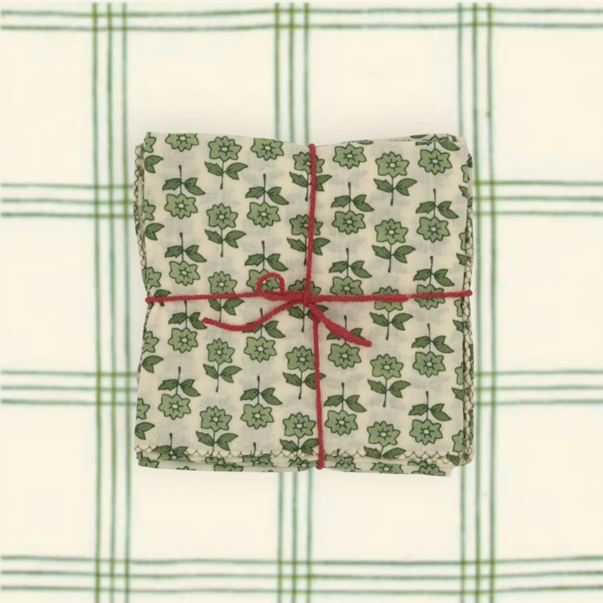 Serviette de table, Suzette à table - Bourrache Loden