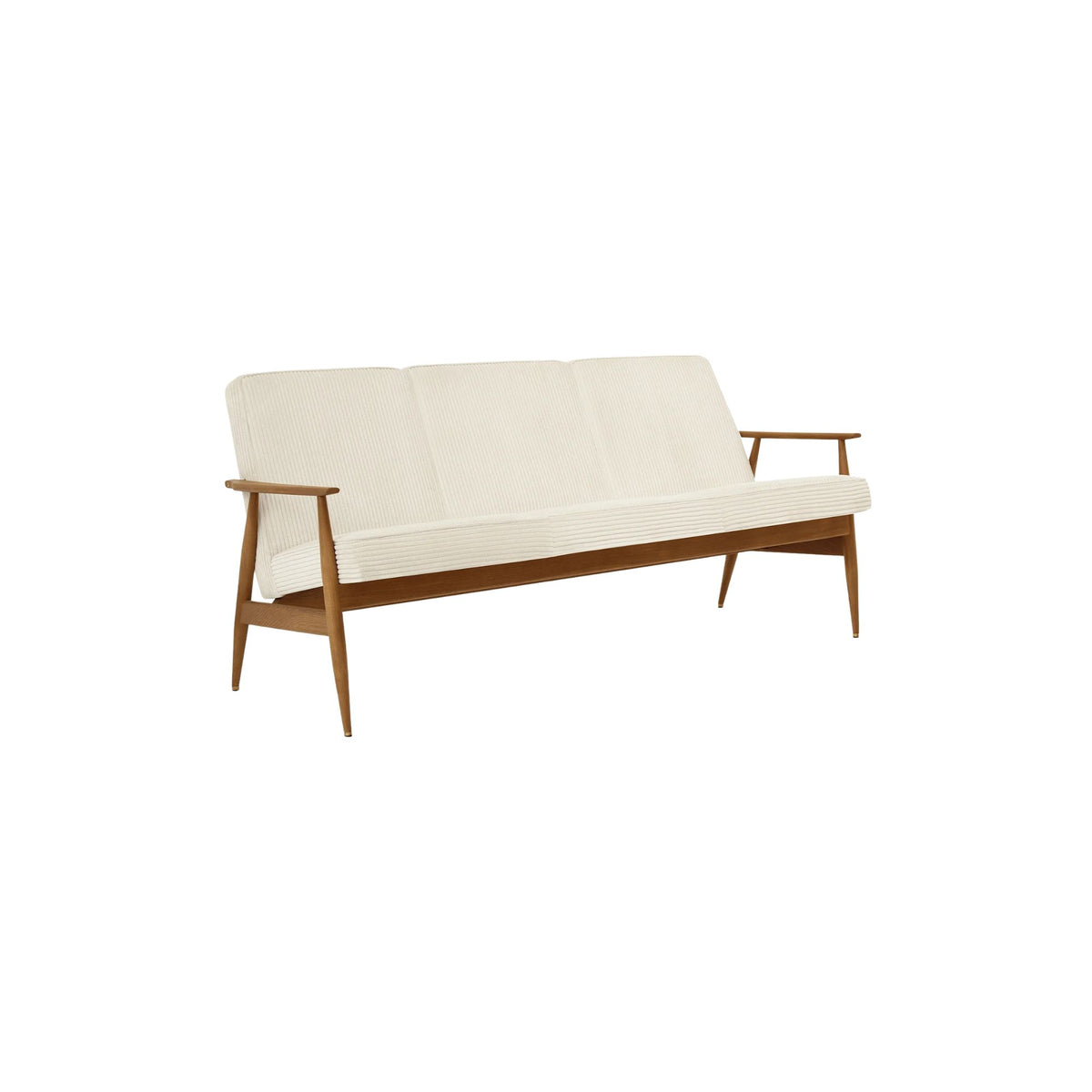 366 Concept, Canapé 3 places Fox - Tissu Cord 