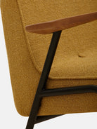 366 Concept, Fauteuil 366 Métal - Tissu Boucle
