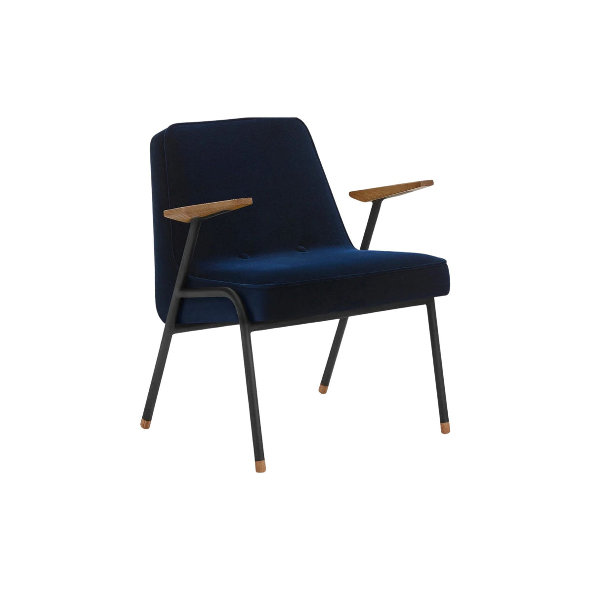 366 Concept, Fauteuil 366 Métal - Tissu Velvet