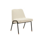 366 Concept, Fauteuil Club 366 Métal - Tissu Boucle