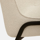 366 Concept, Fauteuil Club 366 Métal - Tissu Boucle