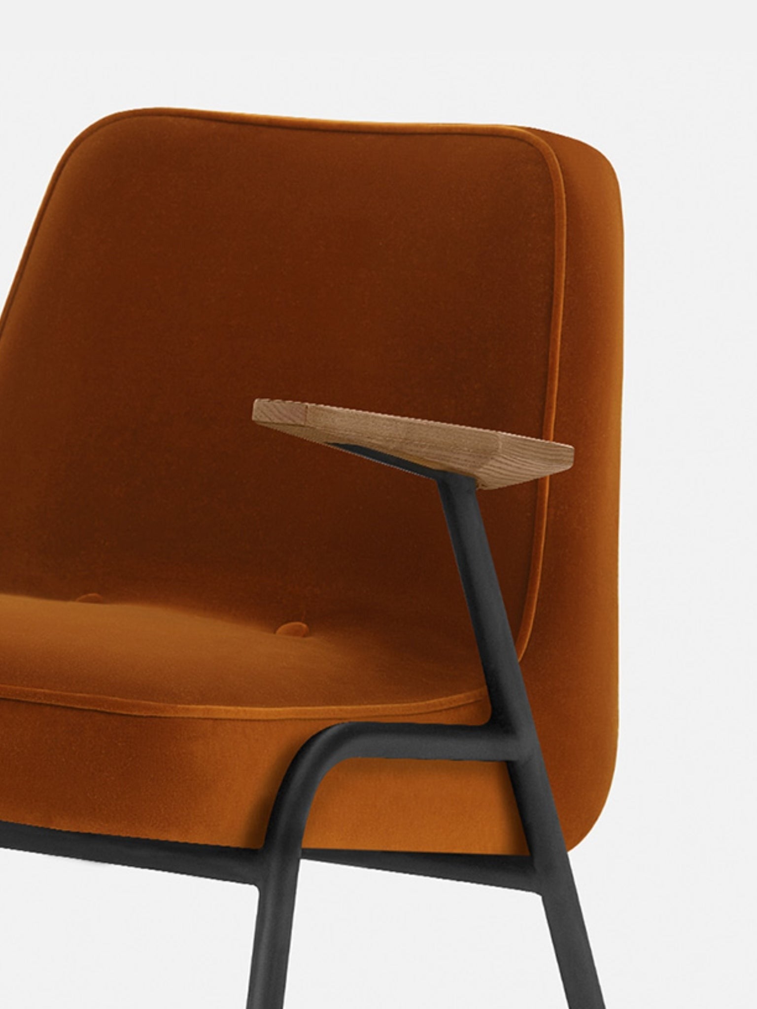 366 Concept, Fauteuil 366 Métal - Tissu Velvet