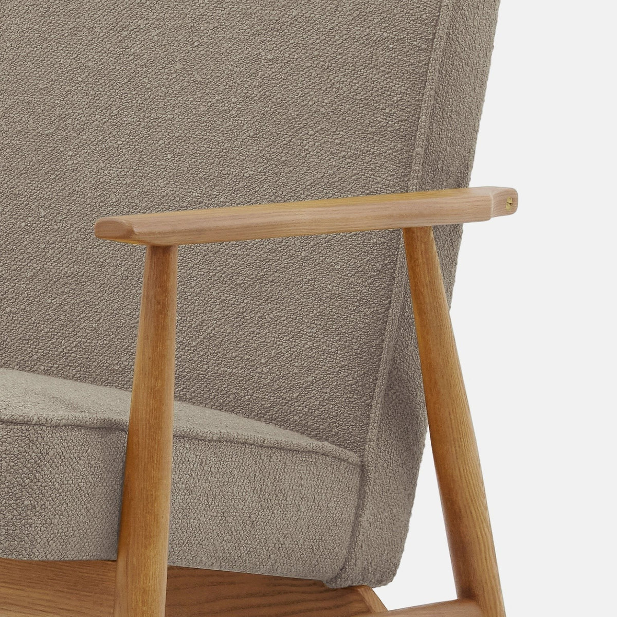 366 Concept, Fauteuil Fox - Tissu Boucle

