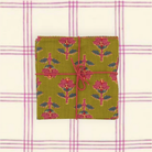 Serviette de table, Suzette à table - Jonquille Olive