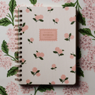 Rifle Paper Co, Carnet à spirale - Hortensia rose