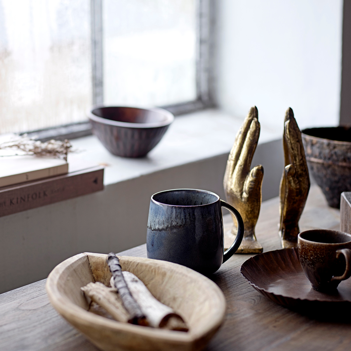 Bloomingville, Mug - Cloe - Pêche
