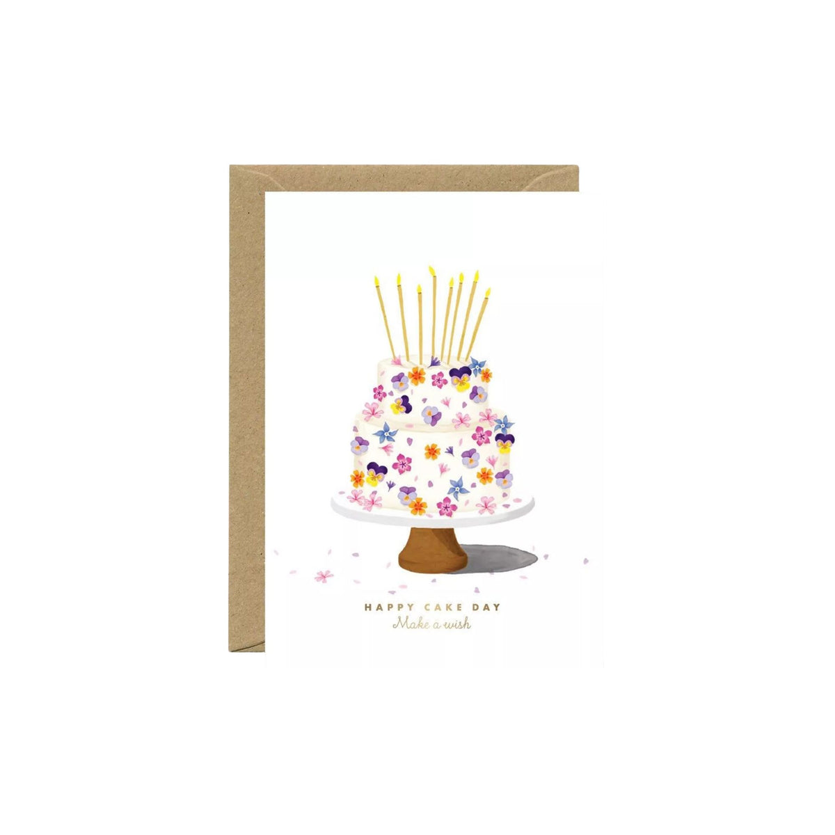 Carte - Flower Cake - Nad Yut