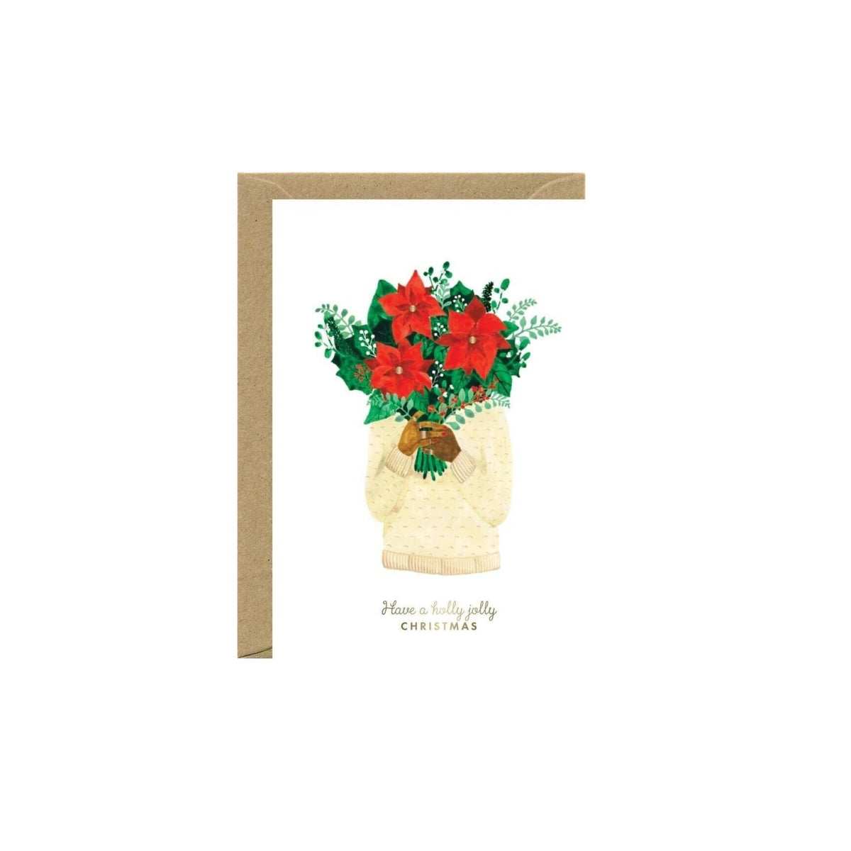All The Ways To Say, Carte Gold Xmas Bouquet