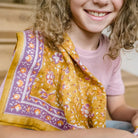 Bindi Atelier, Petit Foulard Indien - Folk Story Sun