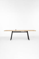 Cruso, Table à manger en bois massif - June