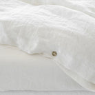 Drap housse en lin Magic Linen -  Blanc
