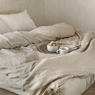 Drap housse en lin Magic Linen -  Naturel