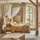 Drap housse en lin Magic Linen -  Sandy beige