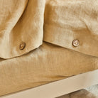 Drap housse en lin Magic Linen -  Sandy beige