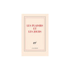 Gallimard, Carnet de poche- Les plaisirs et les jours