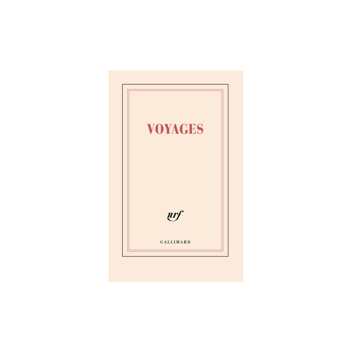 Gallimard, Carnet de poche- Voyages