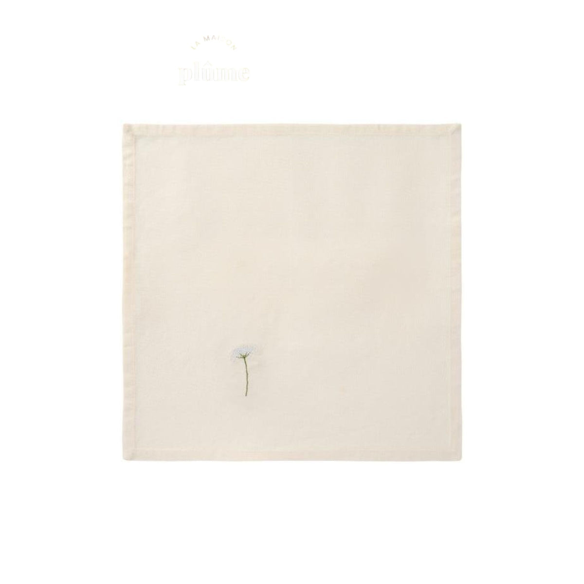 Ib Laursen, Serviette de table - Ombelle blanche