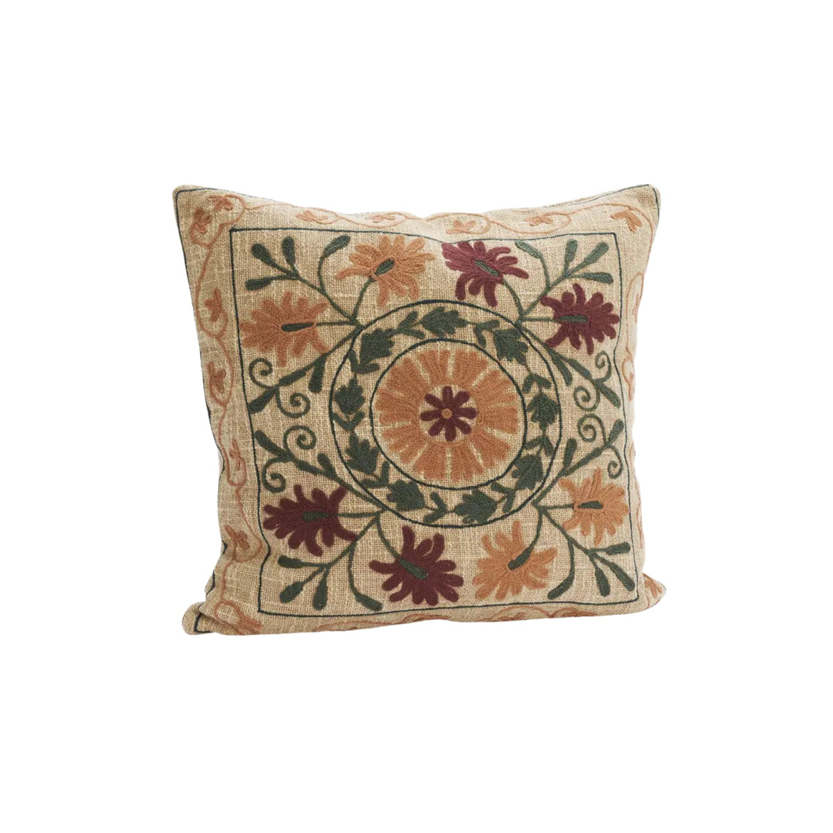Madam Stoltz, Housse de coussin  - Suzani Sand