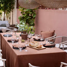Magic Linen, Nappe en lin 150x250 - Chocolate Brown