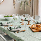 Magic Linen, Nappe en lin 150x250 - Matcha Green
