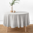 Magic Linen, Nappe ronde en lin - Light Gray 