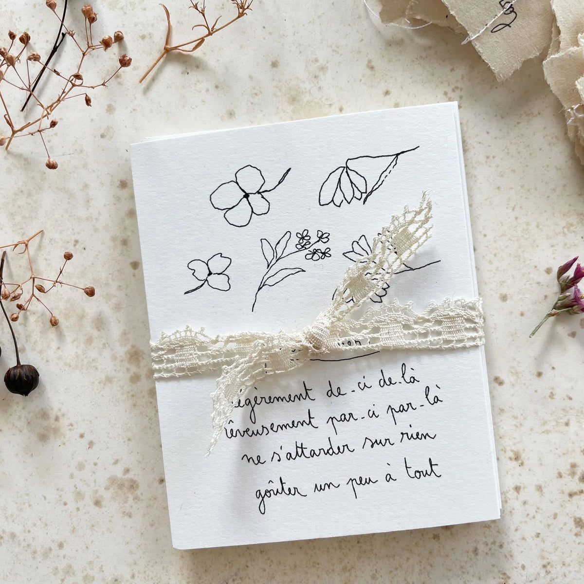 Papillonnage, Carte Accordéon - Papillonner