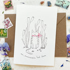 Papillonnage, Carte - Un anniversaire tout doux