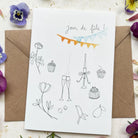 Papillonnage, Carte - Jour de fête