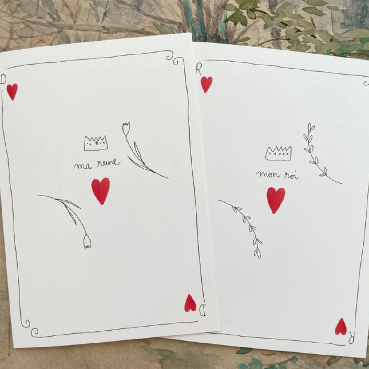 Papillonnage, Carte - Mon Roi