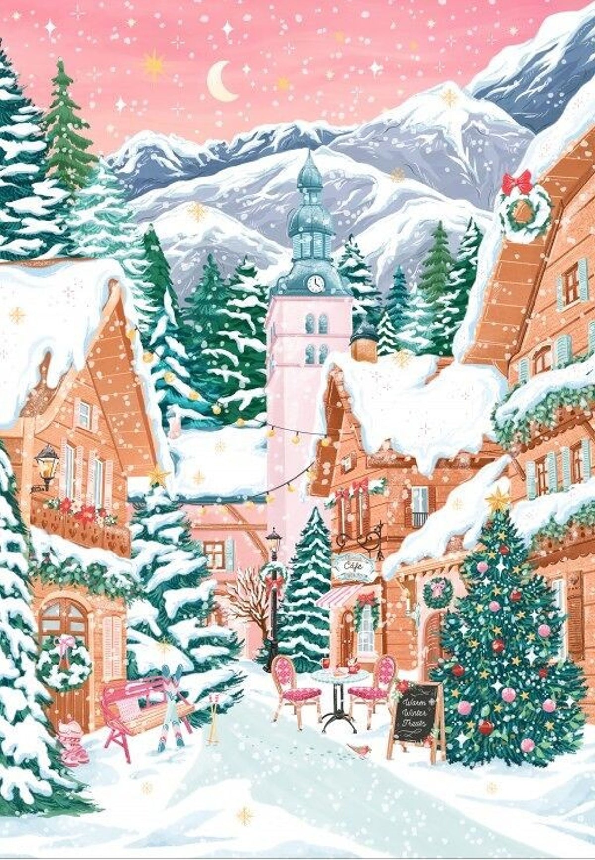 Puzzles Pieces and Peace 1000 pièces - Megève, Alpes Françaises