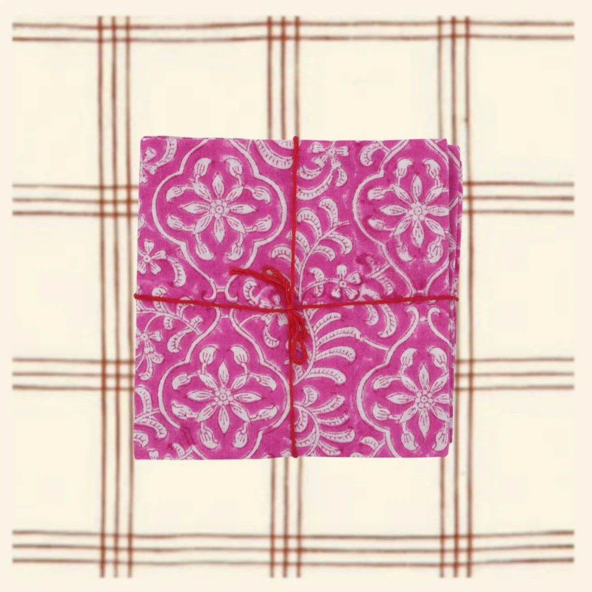 Serviette de table, Suzette à table - Abelia Sangria
