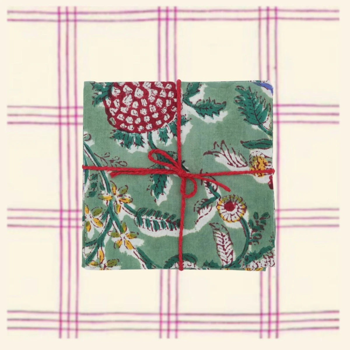 Serviette de table, Suzette à table - Limonium Loden