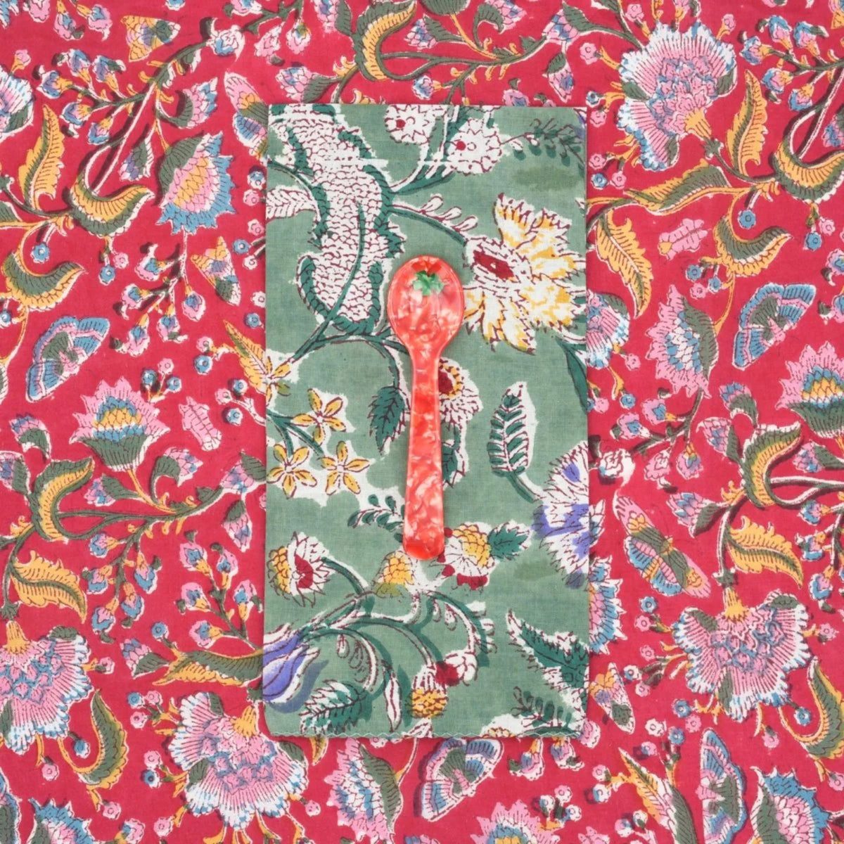 Serviette de table, Suzette à table - Limonium Loden
