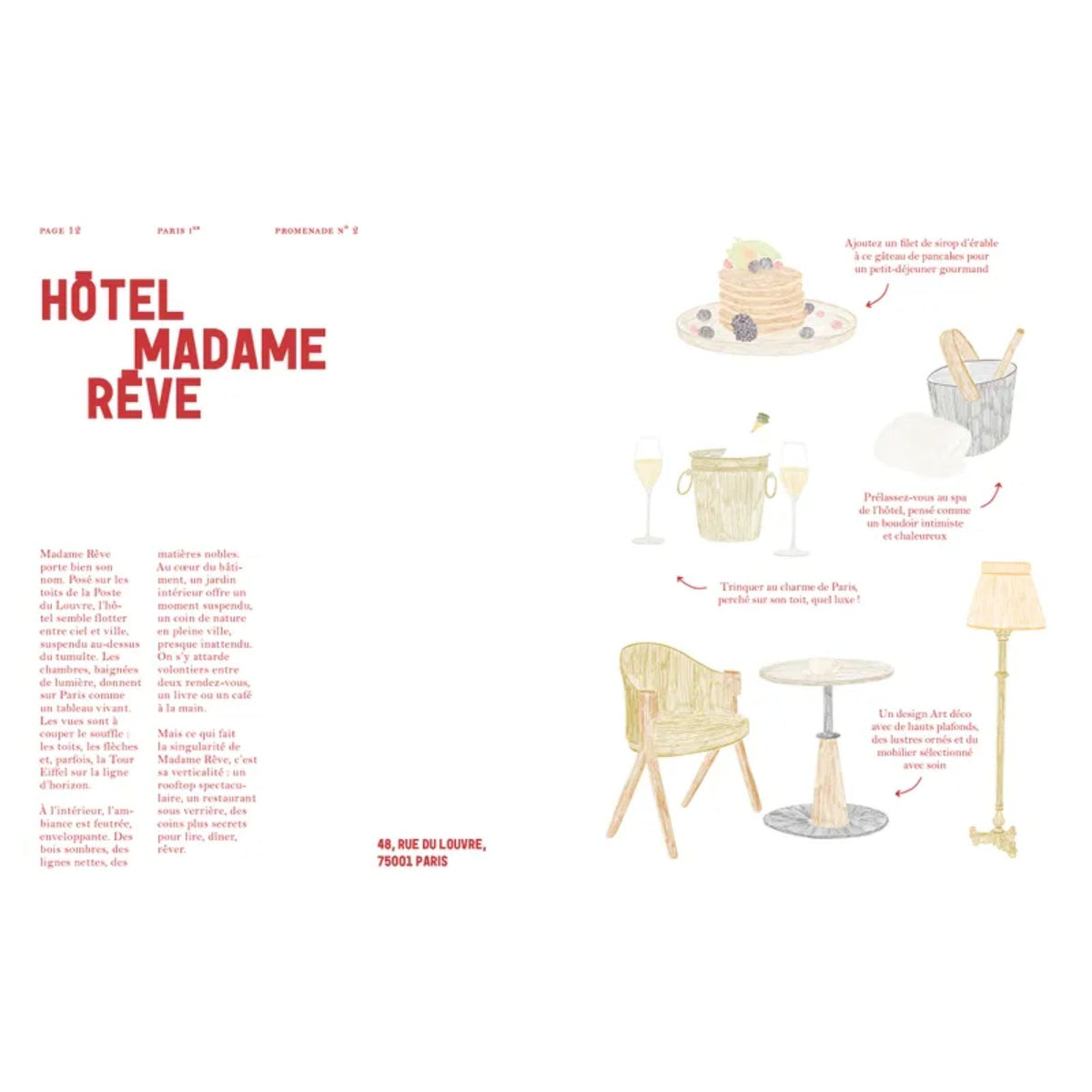 Zoé de Las Cases, Carnet d'Hôtel - Paris Chéri