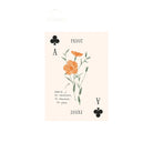 Zoé de Las Cases, Jeu de cartes Les fleurs