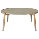 Table basse Bolia MIX - Marbre gris Jura Ø94 cm