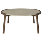Table basse Bolia MIX - Marbre gris Jura Ø94 cm