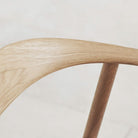 Chaise rembourrée en chêne Bolia - Swing Cognac