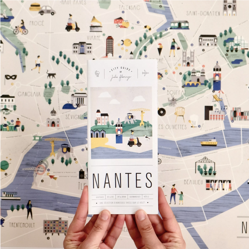 City Guide Julie Flamingo - Nantes