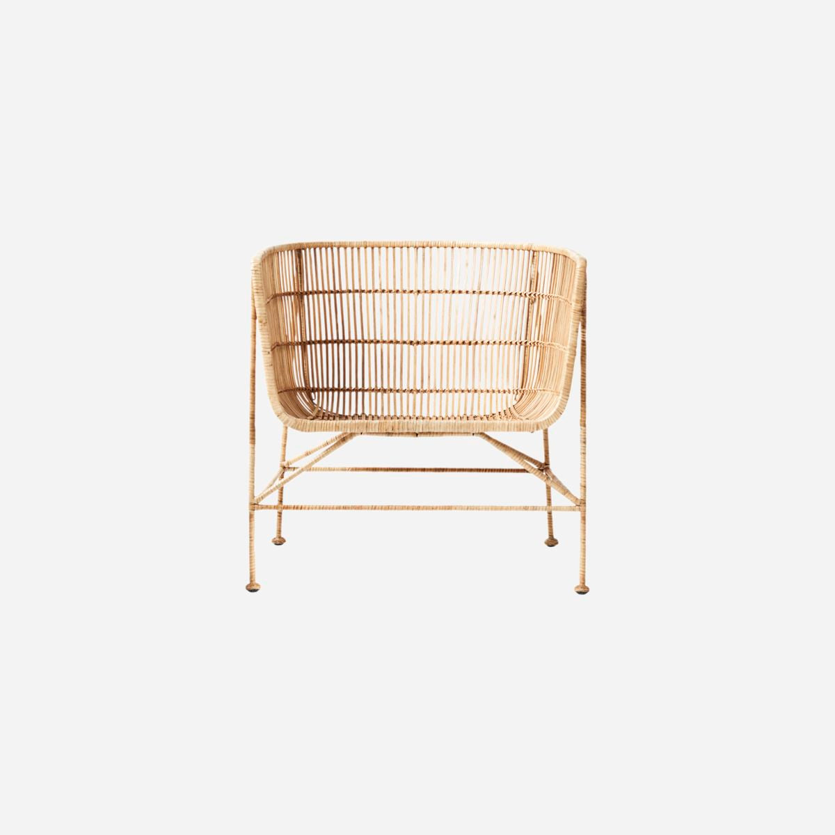 Fauteuil Cuun en rotin House Doctor