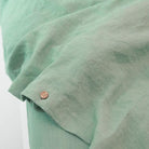 Housse de couette Magic Linen - Vert matcha