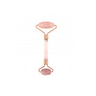 Masseur Roller Visage en Quartz Rose
