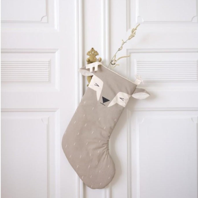 Chaussette de Noël cerf Fabelab - Nad Yut